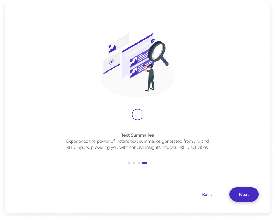 Authentication screen UI for Jira